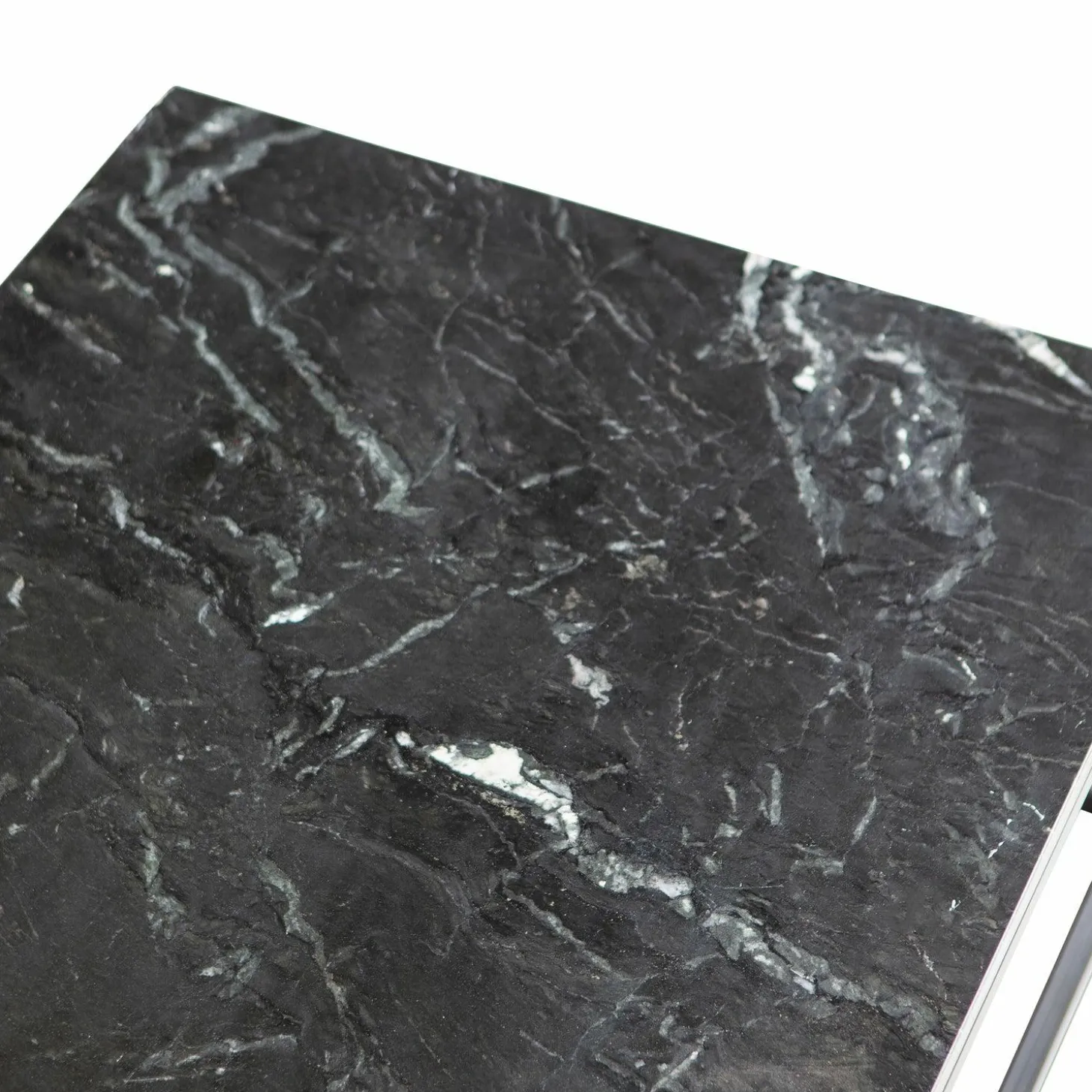 Salontafel Mellow Marmer 120 x 60cm Zwart - Loft24.nl