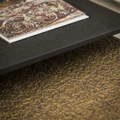 Salontafel Metallic set van 2 stuks Brons/Zwart - Loft24.nl