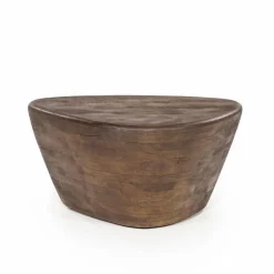 Salontafel Mila Mangohout Bruin – 70x53cm - Loft24.nl