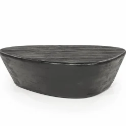 Salontafel Mila Mangohout Zwart - 100x78cm - Loft24.nl