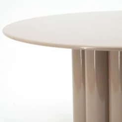 Salontafel Olympa Metaal Ø63cm - Oud Roze - Loft24.nl