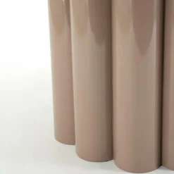 Salontafel Olympa Metaal Ø63cm - Oud Roze - Loft24.nl