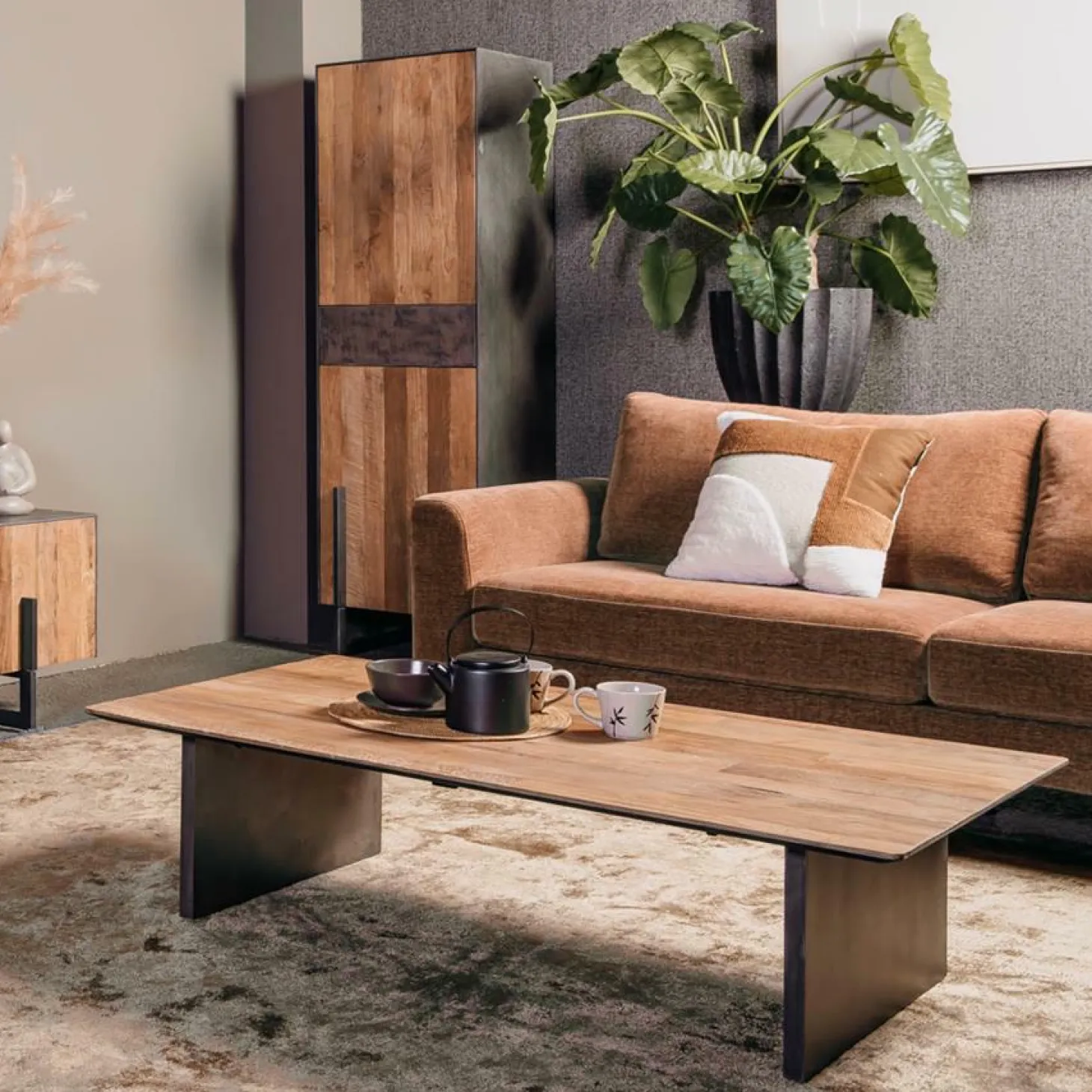 Salontafel Ora Teakhout 135 x 75 cm - Loft24.nl