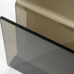 Salontafel Shadow Glas 120 x 60 cm - Bruin - Loft24.nl