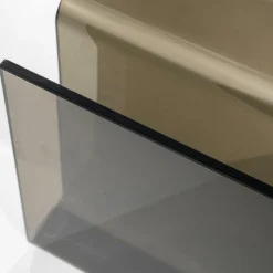 Salontafel Shadow Glas 120 x 60 cm - Bruin - Loft24.nl