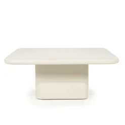 Salontafel Siminto 60 x 60cm Beige - Loft24.nl
