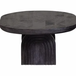 Salontafel Steppe Mangohout 110 x 72cm zwart - Loft24.nl