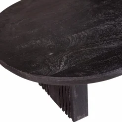 Salontafel Steppe Mangohout 110 x 72cm zwart - Loft24.nl