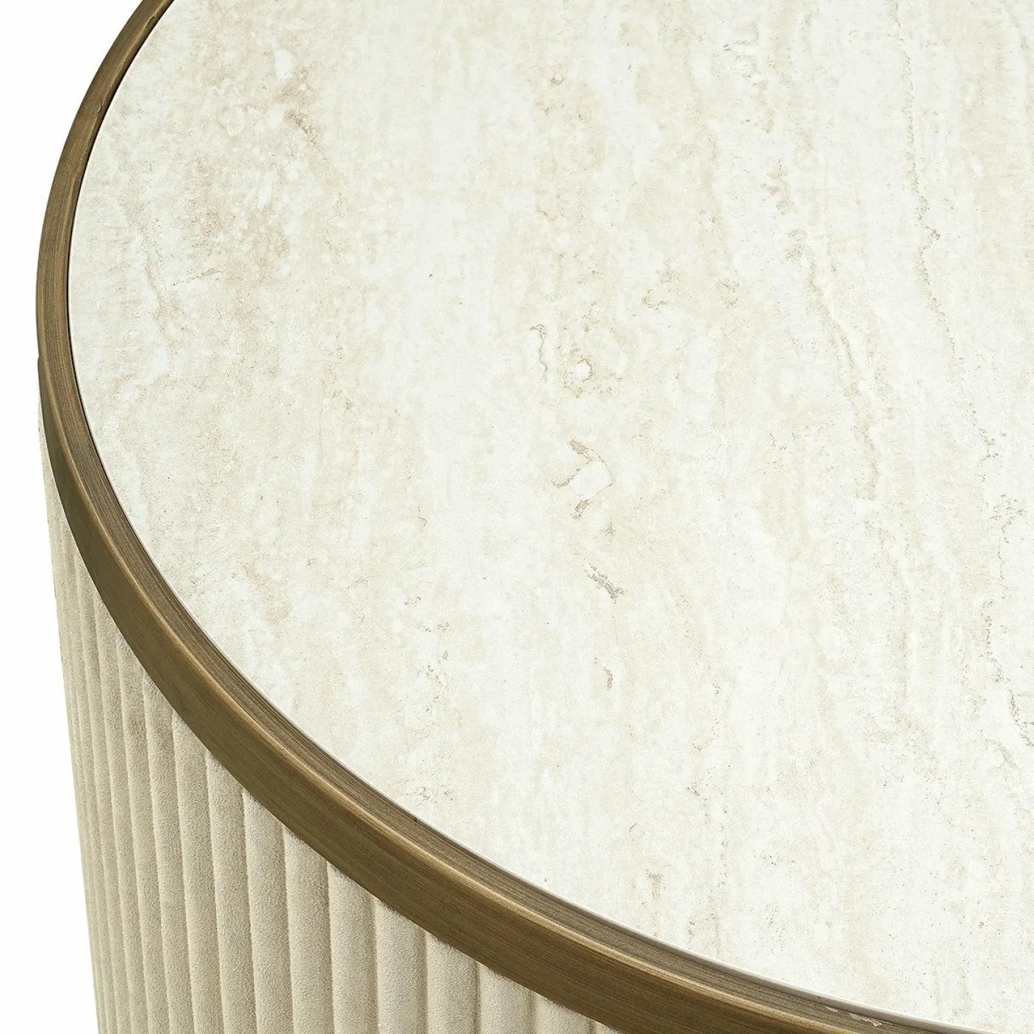 Salontafel Tivoli Keramiek Set van 2 stuks - Wit - Loft24.nl