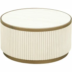 Salontafel Tivoli Keramiek Set van 2 stuks - Wit - Loft24.nl