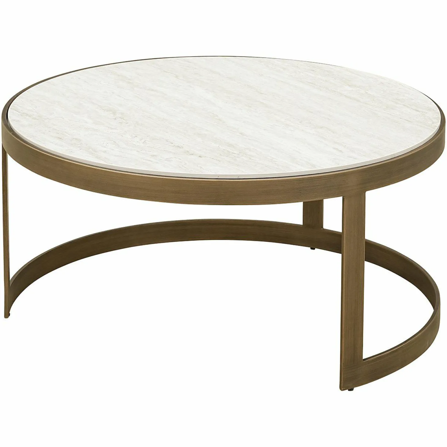 Salontafel Tivoli Keramiek Set van 2 stuks - Wit - Loft24.nl