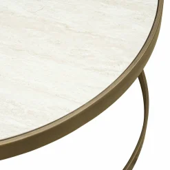 Salontafel Tivoli Keramiek Set van 2 stuks - Wit - Loft24.nl