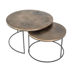 Salontafel Tulum - Set van 2 stuks - Loft24.nl