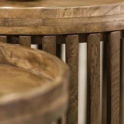 Salontafel Tweaky Mangohout Set van 2 stuks - Loft24.nl