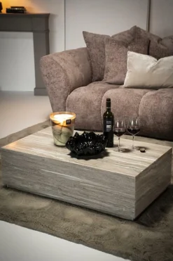 Salontafel Vince Marmer 97 x 56 cm - Loft24.nl