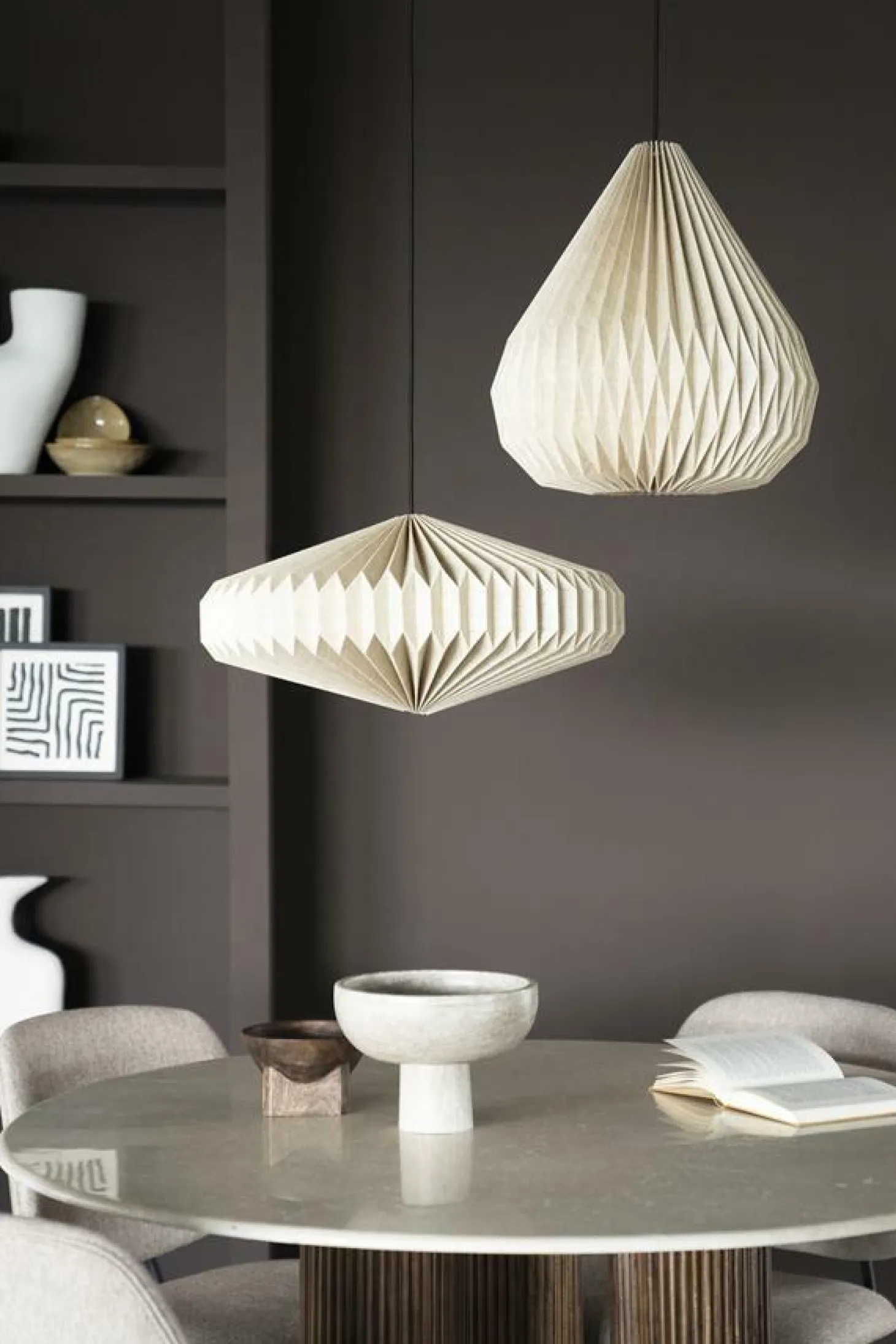 Schaal Arbor Marmer 18 cm hoog - Loft24.nl