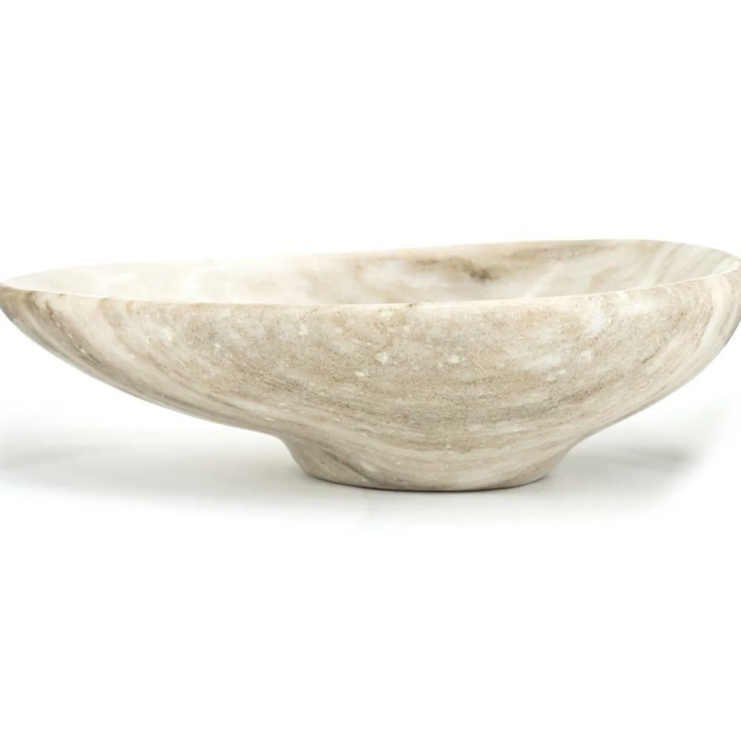 Schaal Grigio Marmer 43 x 27 cm - Loft24.nl