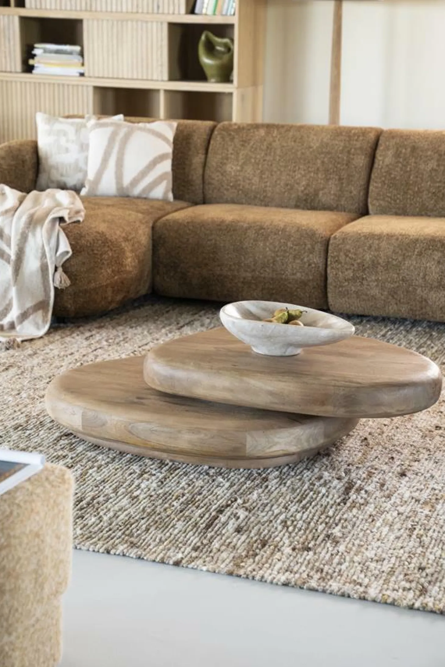 Schaal Grigio Marmer 43 x 27 cm - Loft24.nl