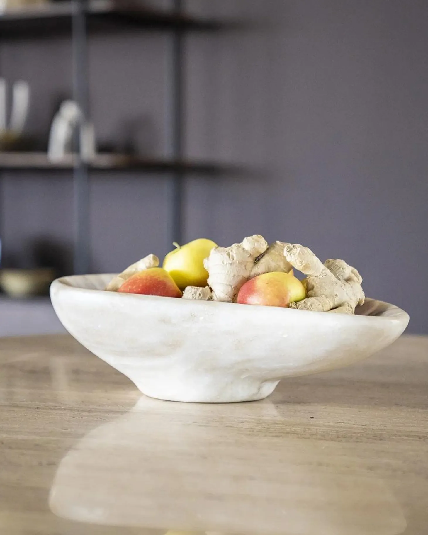 Schaal Grigio Marmer 43 x 27 cm - Loft24.nl