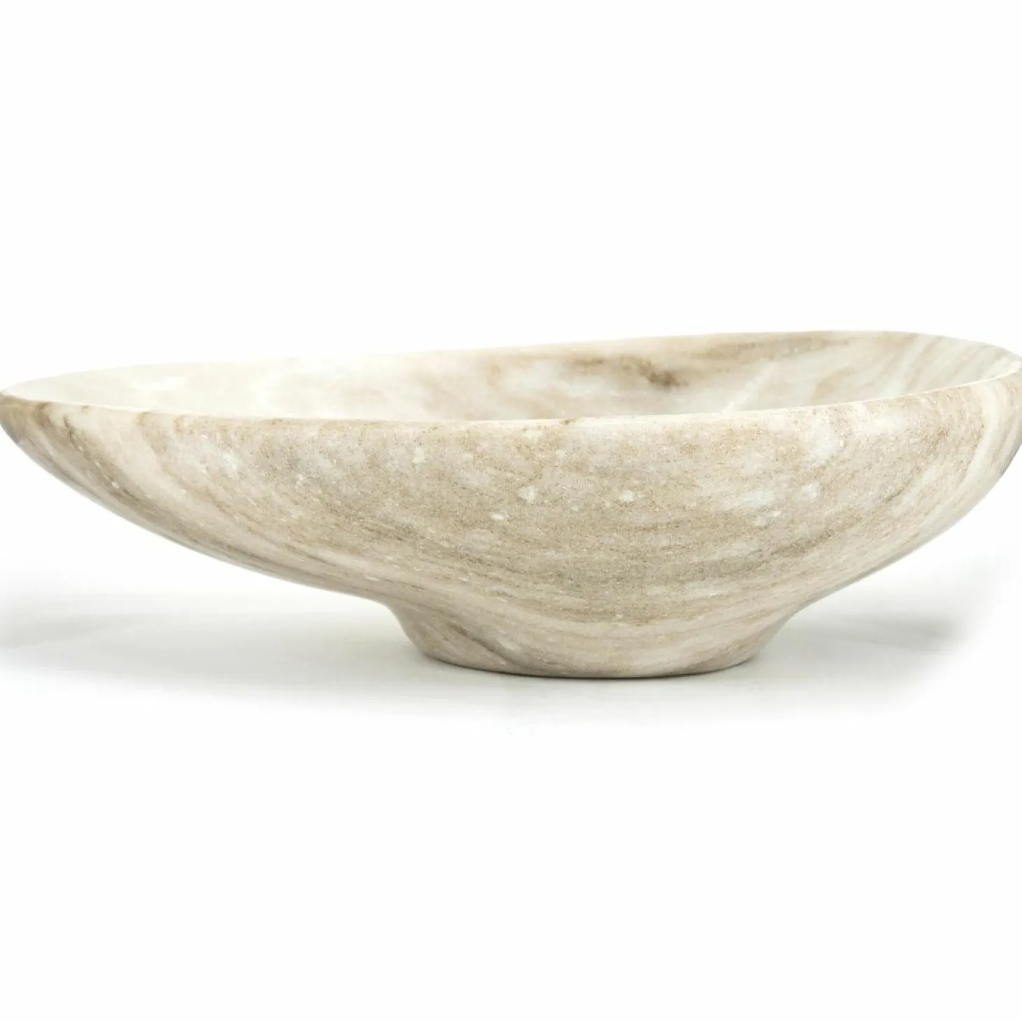 Schaal Grigio Marmer 43 x 27 cm - Loft24.nl