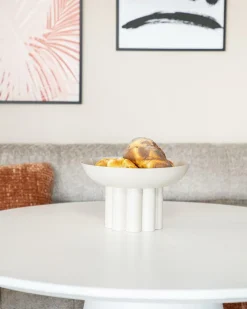 Schaal Olympa Metaal - Beige - Loft24.nl