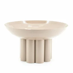 Schaal Olympa Metaal - Oud Roze - Loft24.nl