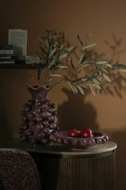 Schaal Viro 35cm - Burgundy - Loft24.nl