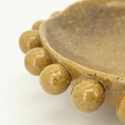 Schaal Viro 35cm - Mosterdgeel - Loft24.nl