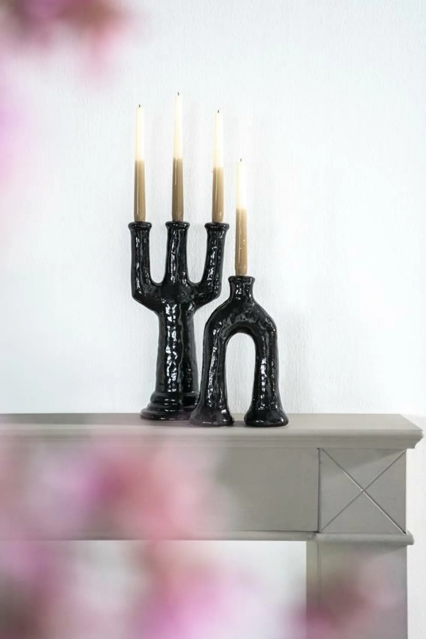 Schaaltje Alba - Zwart - Loft24.nl