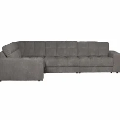 Second date hoekbank links grove ribstof terrazzo - Loft24.nl