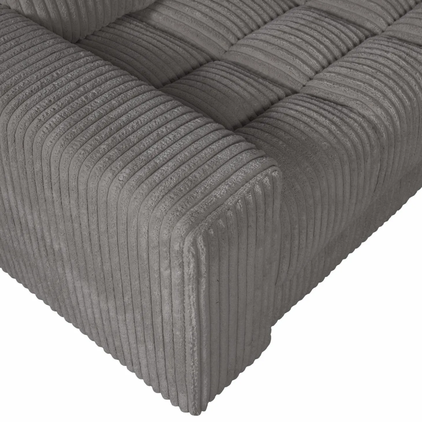 Second date hoekbank links grove ribstof terrazzo - Loft24.nl