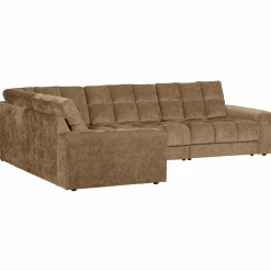 Second date hoekbank links vintage zand - Loft24.nl