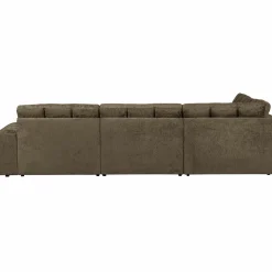 Second date hoekbank links structure velvet bonsai - Loft24.nl