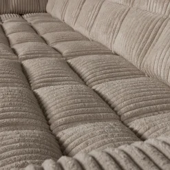 Second date hoekbank links grove ribstof mud - Loft24.nl