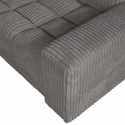 Second date hoekbank rechts grove ribstof terrazzo - Loft24.nl