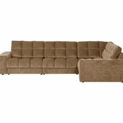 Second date hoekbank rechts vintage zand - Loft24.nl