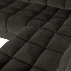 Second date hoekbank rechts vintage antraciet - Loft24.nl