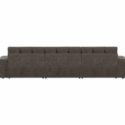 Second date Loungebank links vintage warm grijs - Loft24.nl