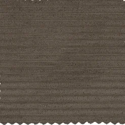 Second Date loveseat Grove ribstof 136 x 101 cm - Mud - Loft24.nl