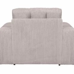 Second Date loveseat Grove ribstof 103 x 99 cm - Naturel - Loft24.nl