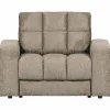 Second Date loveseat structure velvet 103 x 99 cm - Wheatfield - Loft24.nl