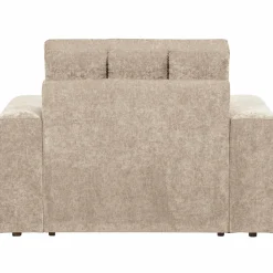 Second Date loveseat structure velvet 103 x 99 cm - Nougat - Loft24.nl