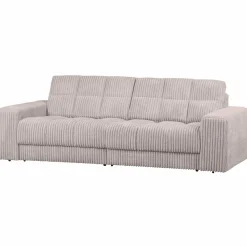 Second date 2-zits bank grove ribstof naturel - Loft24.nl