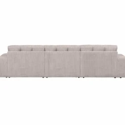 Second date 3-zits bank grove ribstof naturel - Loft24.nl