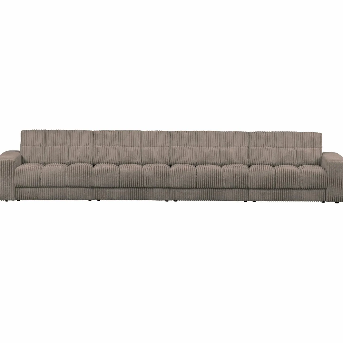 Second date 4-zits bank grove ribstof mud - Loft24.nl