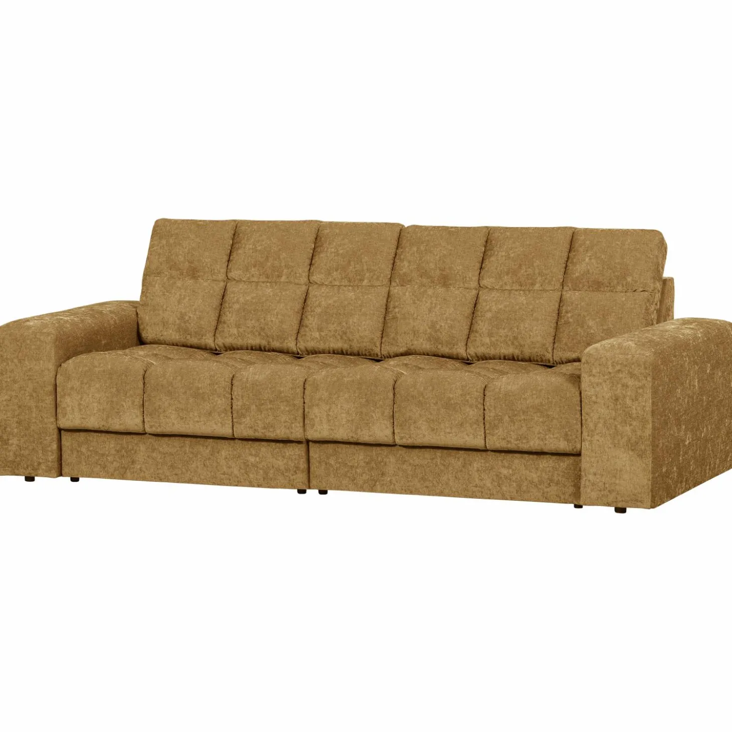 Second date 2-zits bank vintage goud - Loft24.nl