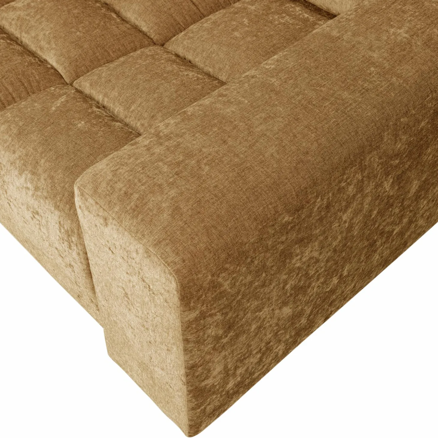 Second date 2-zits bank vintage goud - Loft24.nl