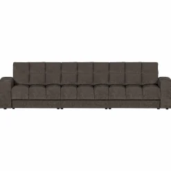 Second date 3-zits bank vintage warm grijs - Loft24.nl