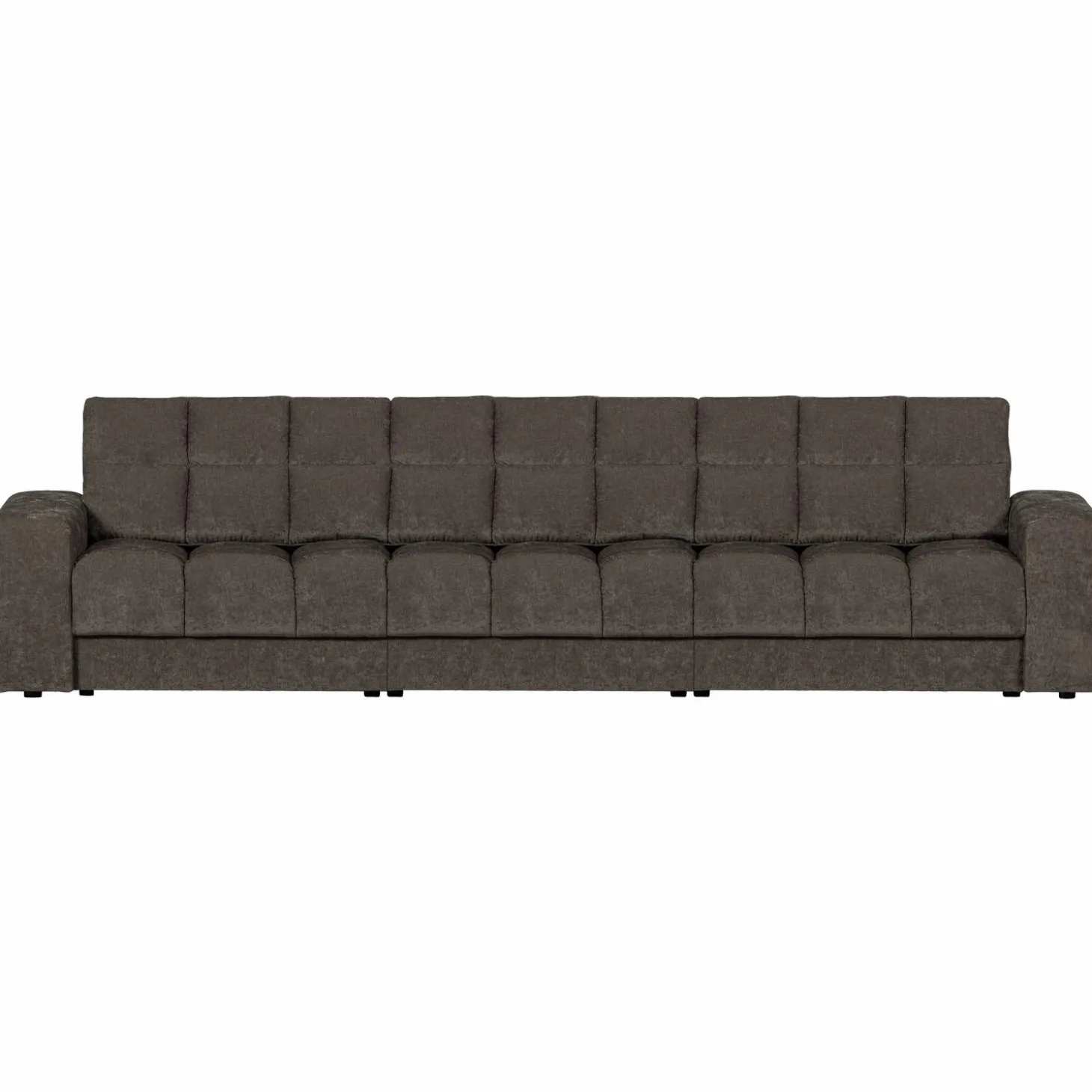 Second date 3-zits bank vintage warm grijs - Loft24.nl