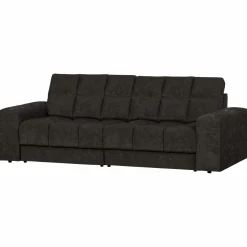 Second date 2-zits bank vintage antraciet - Loft24.nl